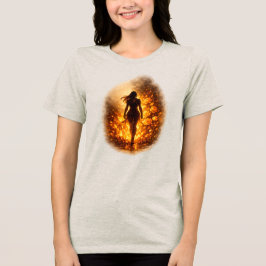 Camiseta Ela Anda Através do Fogo