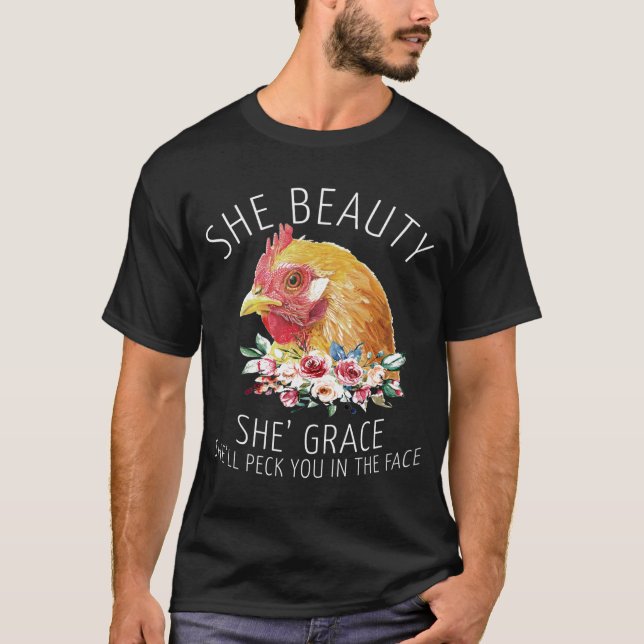 Camiseta Ela Bela Cheira A Graça Peck Em Sua Cara Chi (Frente)