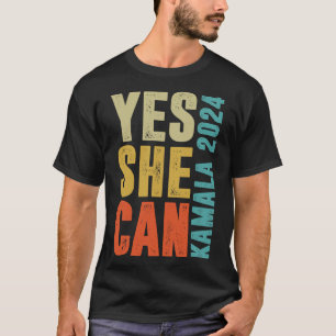 Camiseta Ela Consegue Colores Retroativas Kamala 2024