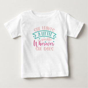 Camiseta Ela deixa um pequeno brilho