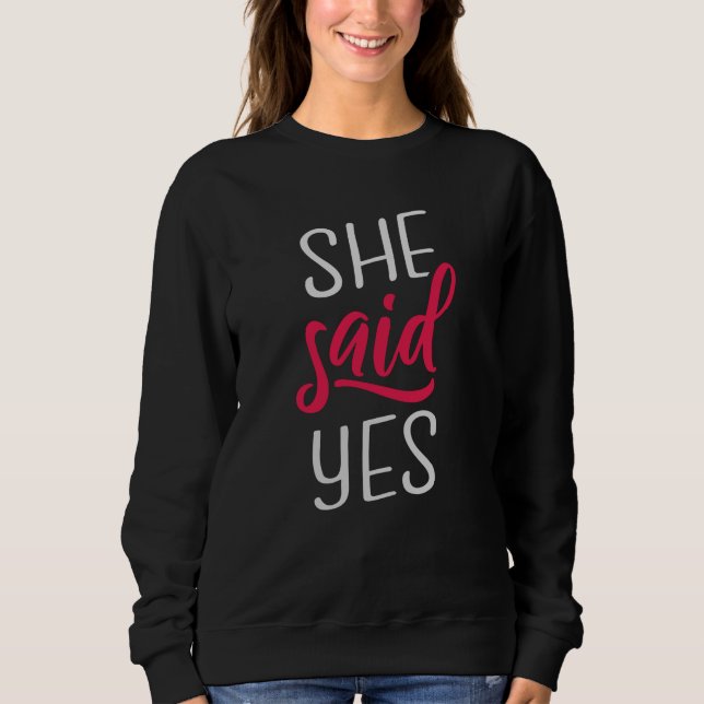 Camiseta Ela disse que sim (Frente)