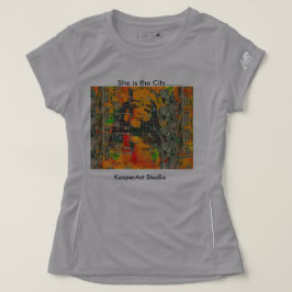 Camiseta Ela é a Cidade.....mulheres ativadas