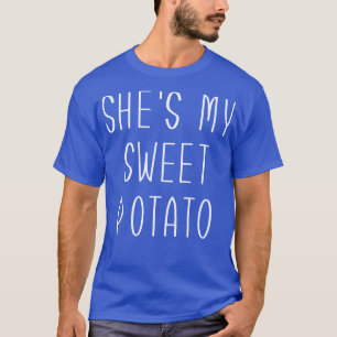 Camiseta Ela é a minha batata doce que eu gosto por combina