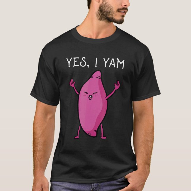 Camiseta Ela é a minha batata doce Sim eu sou o Aniversário (Frente)