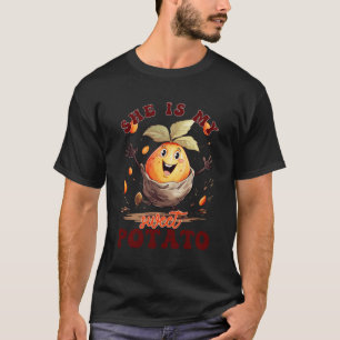Camiseta Ela É A Minha Batata Doce Sim, Eu Sou O Casal De Q