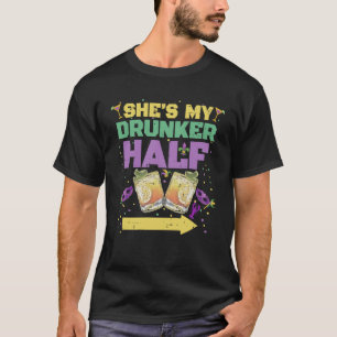 Camiseta Ela é a minha meia-Mãe de Namorado de Casal.