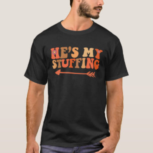 Camiseta Ela é a minha Turquia. Ele é o meu Almofado de rec
