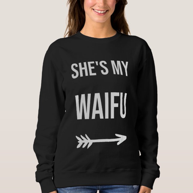 Camiseta Ela é a minha Waifu (Frente)