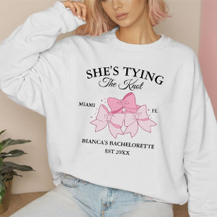 Camiseta Ela é casando de arco rosa