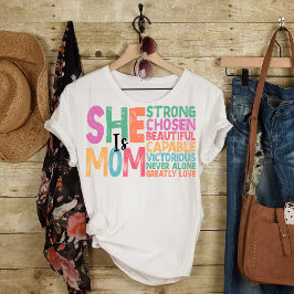 Camiseta Ela é dia de as mães da mãe