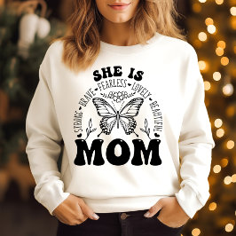 Camiseta Ela é forte corajosa e destemida