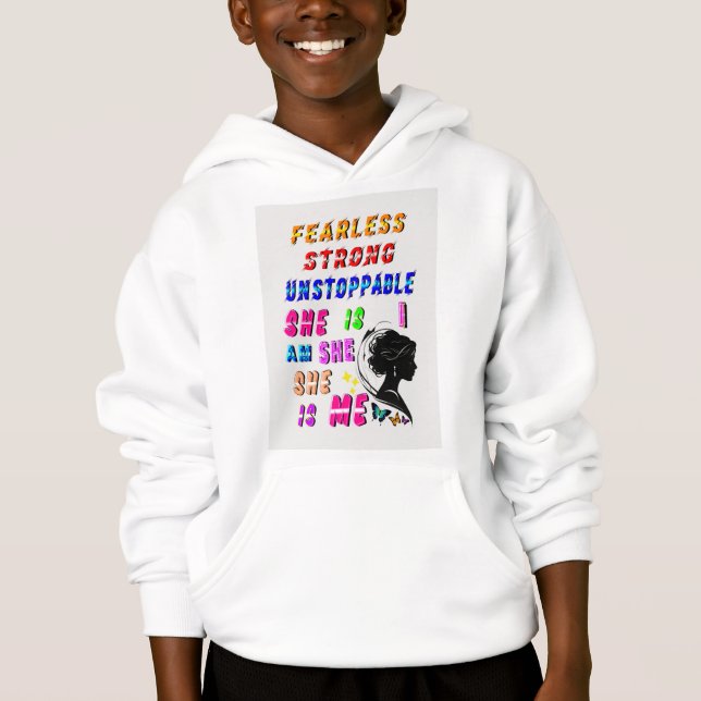 Camiseta Ela É Incessível E Forte (Frente)