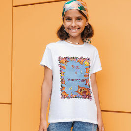 Camiseta Ela é Meowsome!