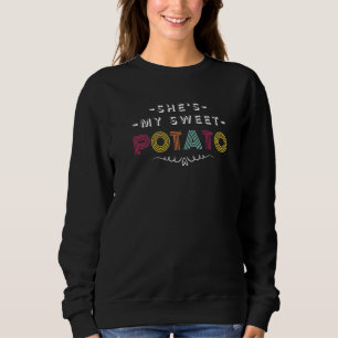 Camiseta Ela é Minha Batata Doce Eu Yam Conjunto Casais Dia