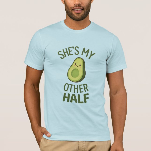 Camiseta Ela é Minha Outra Metade (Frente)