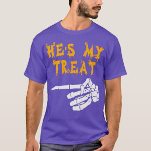 Camiseta Ela é o meu truque... Ele é o meu Casal de Corresp