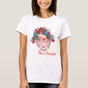Camiseta ela é poderosa