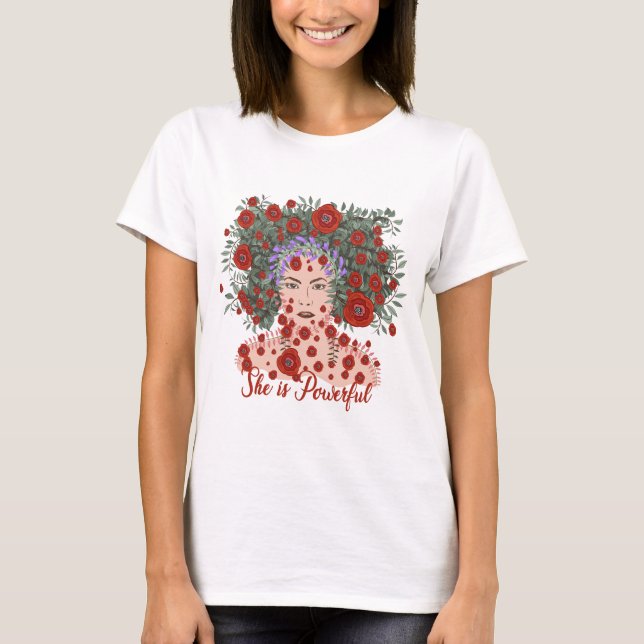 Camiseta ela é poderosa (Frente)