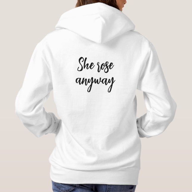 Camiseta Ela é rosa, de qualquer forma, um trauma de citaçã (Verso)