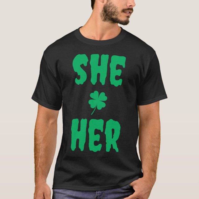 Camiseta Ela é Rua do dia de Patrick Gótico Gothic Emo (Frente)