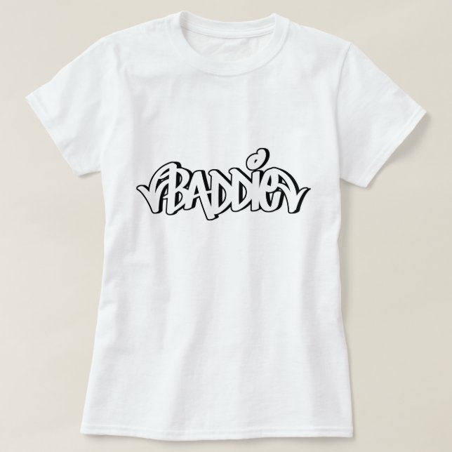 Camiseta Ela é uma Baddie (Frente do Design)