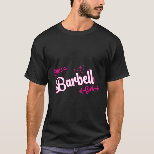 Camiseta Ela É Uma Garota De Barão (Frente)