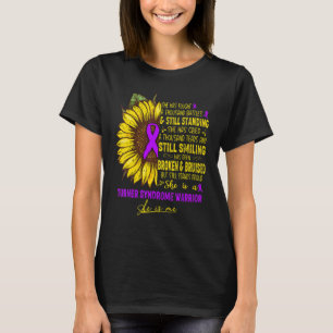 Camiseta Ela É Uma Guerreira Da Síndrome Turner Ela É Eu