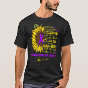 Camiseta Ela É Uma Guerreira De Malformação Chiari Ela Sou 