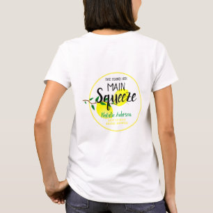 Camiseta Ela Encontrou o Seu Esposo Chuva de Presentes de N