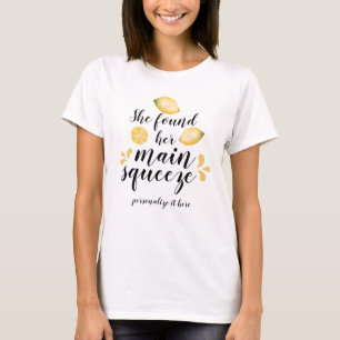 Camiseta Ela Encontrou Seu Grupo de Noiva Principal