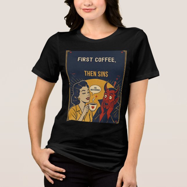 Camiseta Ela Gosta do Diabo (Frente)