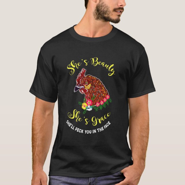 Camiseta Ela Grace Tee Chicken (Frente)