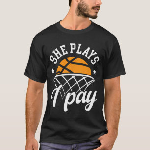 Camiseta Ela Joga Eu Pago Sketll Pai De Um Jogador De Sketl