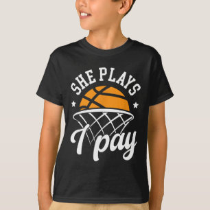 Camiseta Ela Joga Eu Pago Sketll Pai De Um Jogador De Sketl