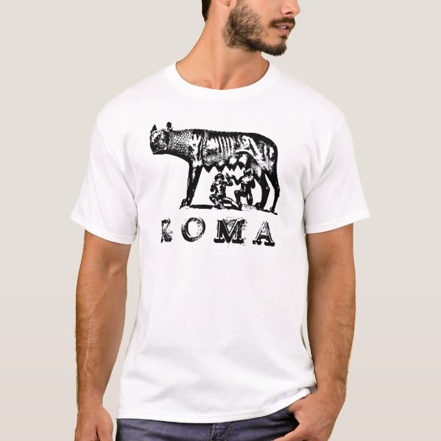 Camiseta Ela-Lobo de ROMA (Frente)