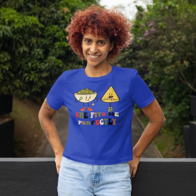 Camiseta Ela Me Ajustado Perfeitamente (Criador carregado)