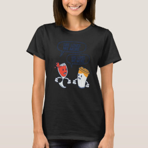 Camiseta Ela Me Ama Mais Vinho Ou Café Cama De Vinho De Caf