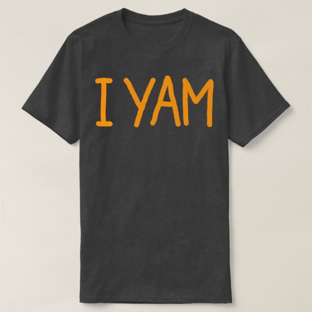 Camiseta Ela Minha Batata Doce Sim Eu Yam (Frente do Design)