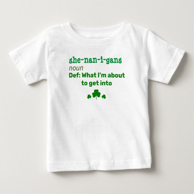 Camiseta ela-nan-gan Saint Patrick (Frente)