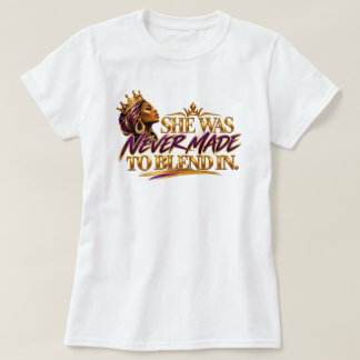 Camiseta Ela Nunca Foi Para Se Misturar