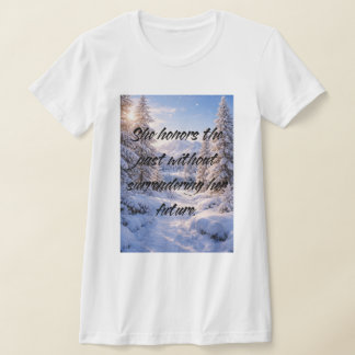 Camiseta Ela Parou de Pedir Desculpas - Citações de Afirmaç