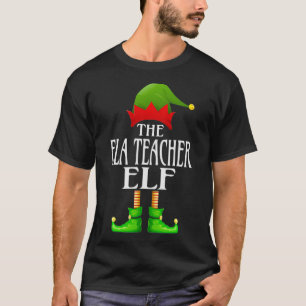 Camiseta ELA Professor Elf Xmas Funny Family Match Group C