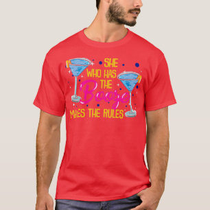 Camiseta Ela Que Tem O Booze Faz As Regras Que Eu Guardo