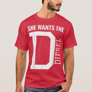 Camiseta Ela Quer O Carro Do Caminhão De Motores Diesel D