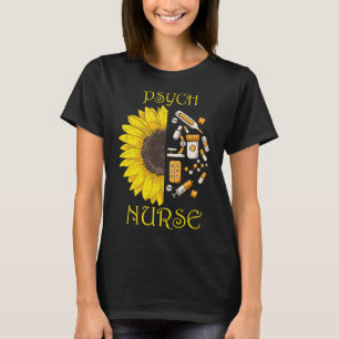 Camiseta Ela Se Tornou Uma Enfermeira Psiquiátrica Enfermei