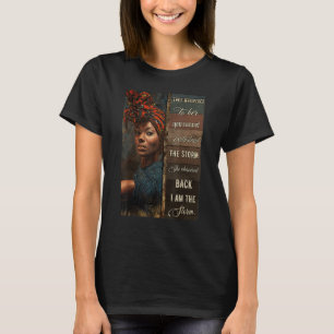 Camiseta Ela Sussurrou De Volta Eu Sou A Tempestade African