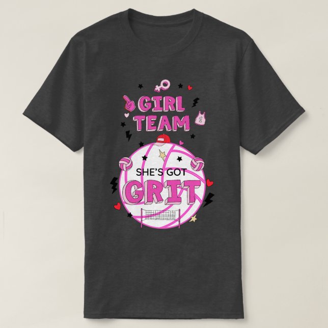 CAMISETA ELA TEM GRIT L TEAM (Frente do Design)