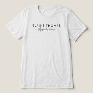 Camiseta ELAINE THOMAS Magicamente Trendy Wand Sparkle Blac