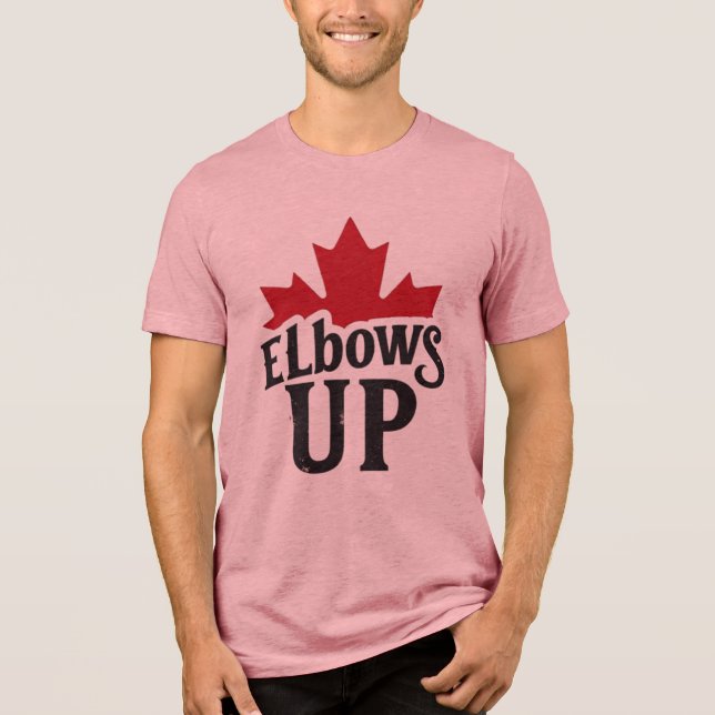Camiseta Elbots Up - Bold Canadian Spirit (Frente)
