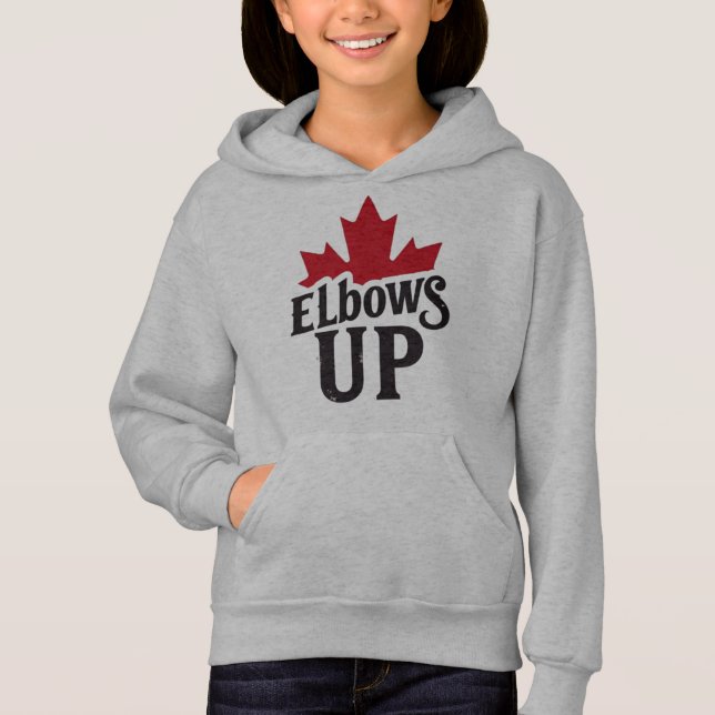 Camiseta Elbots Up - Bold Canadian Spirit (Frente)
